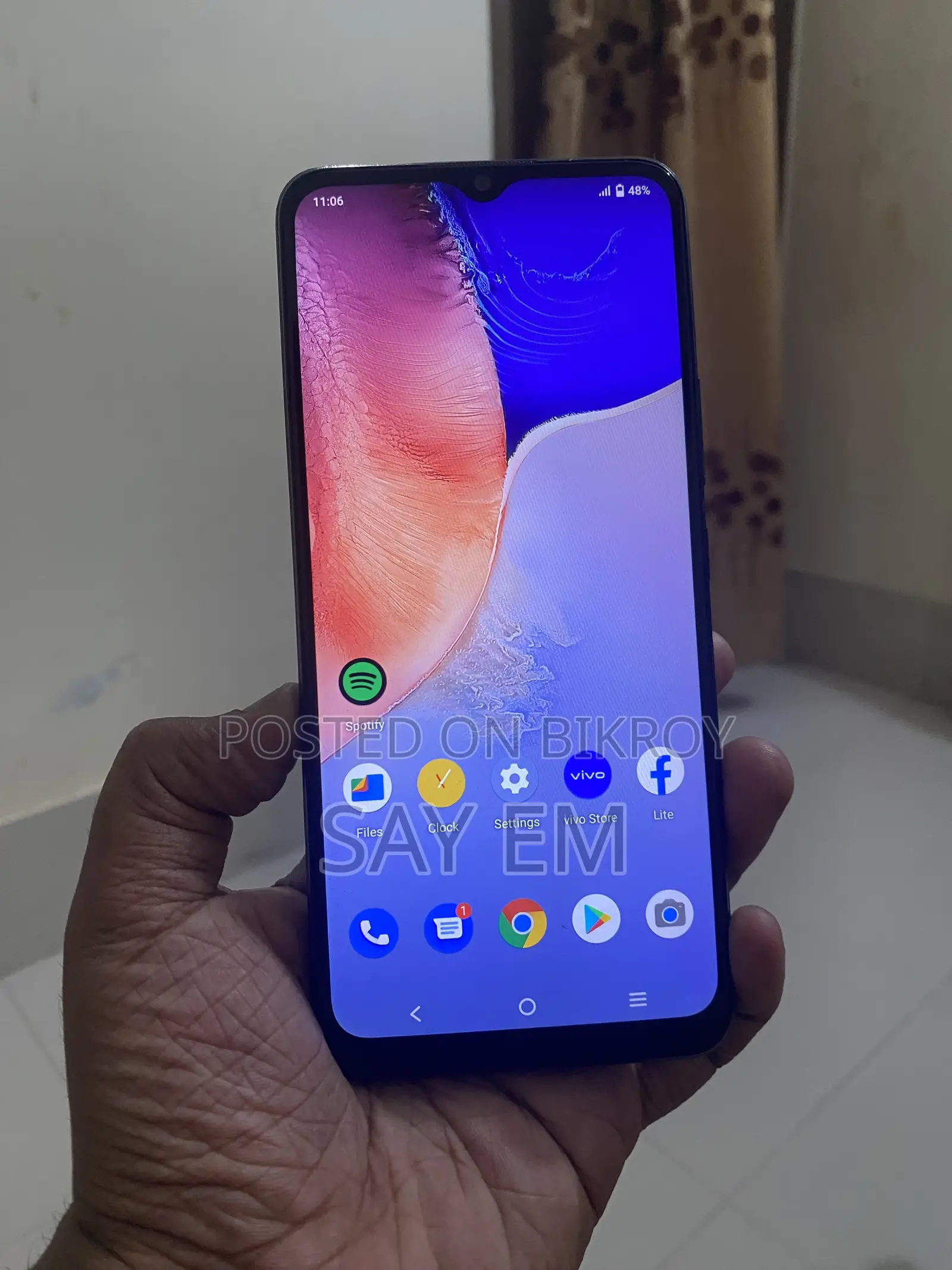 Vivo Y01 32 GB Blue