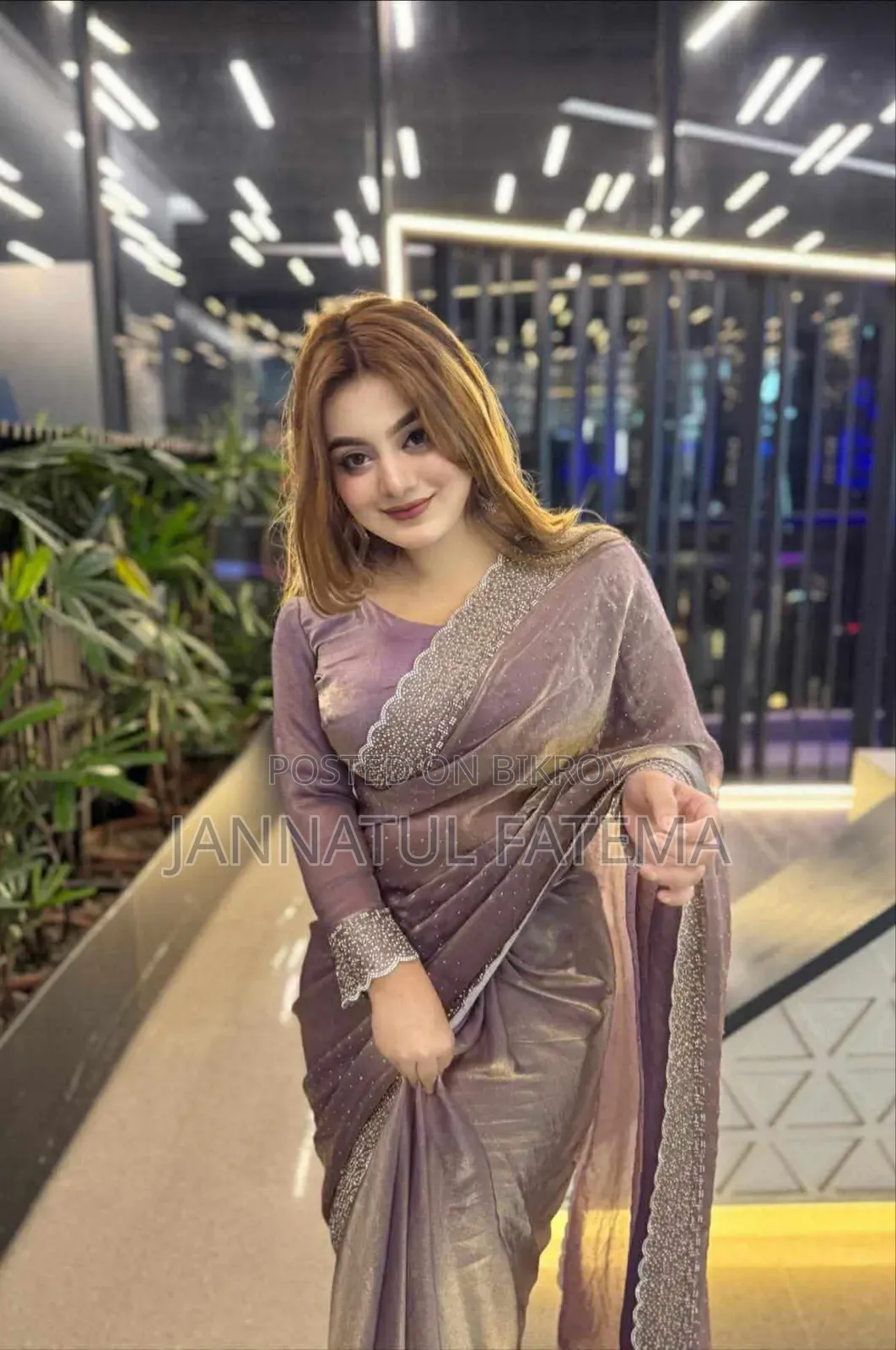 Stone Work Saree Collection