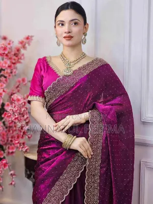 Stone Work Saree Collection