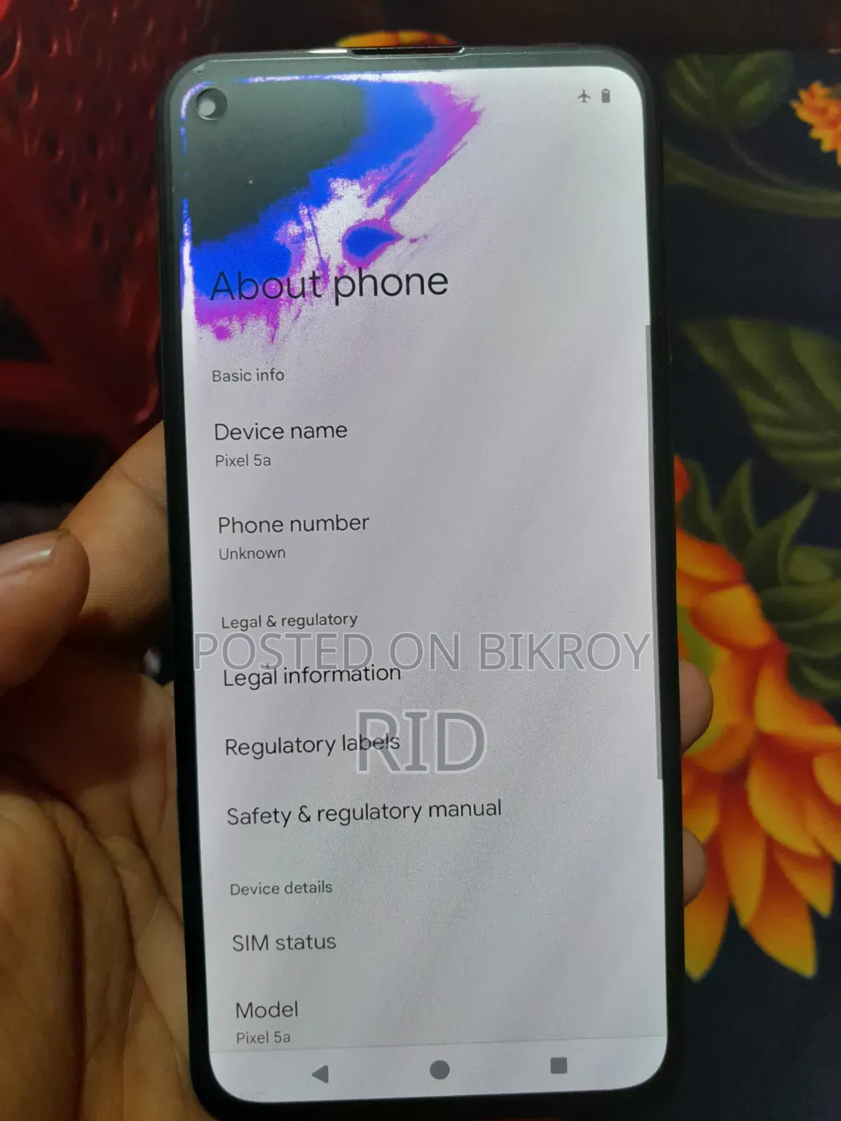Google Pixel 5a 5G 128 GB Gray
