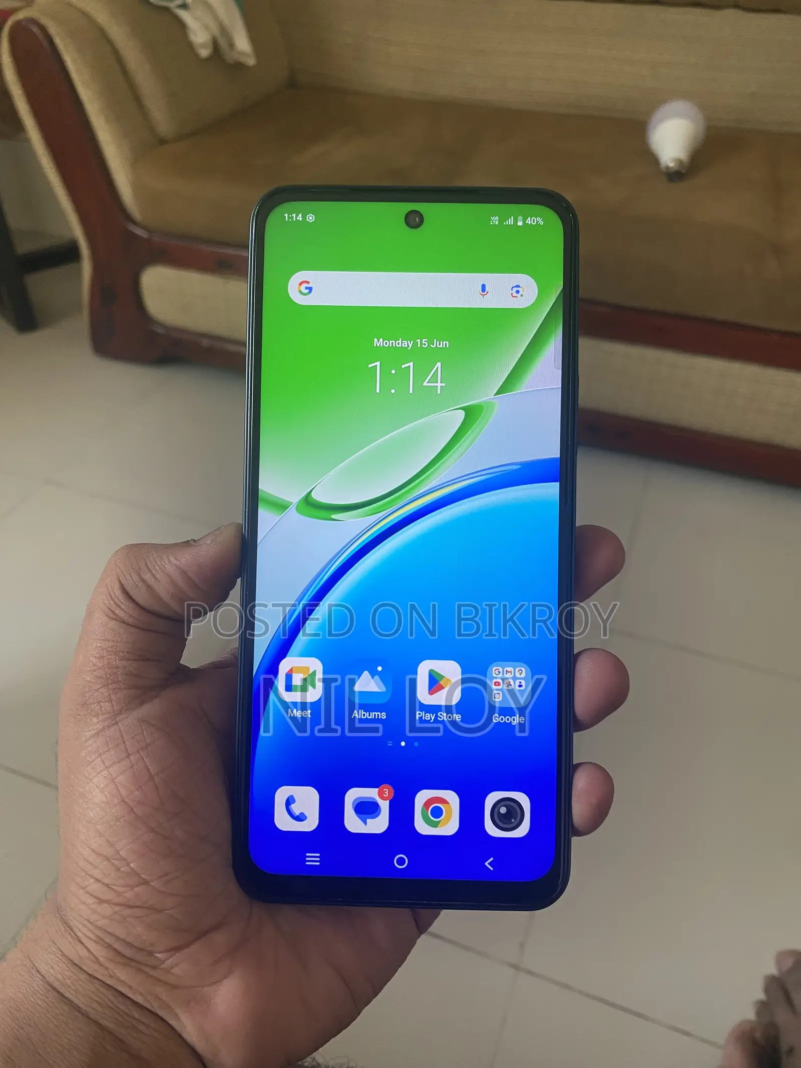 Vivo Y21d 128 GB Blue