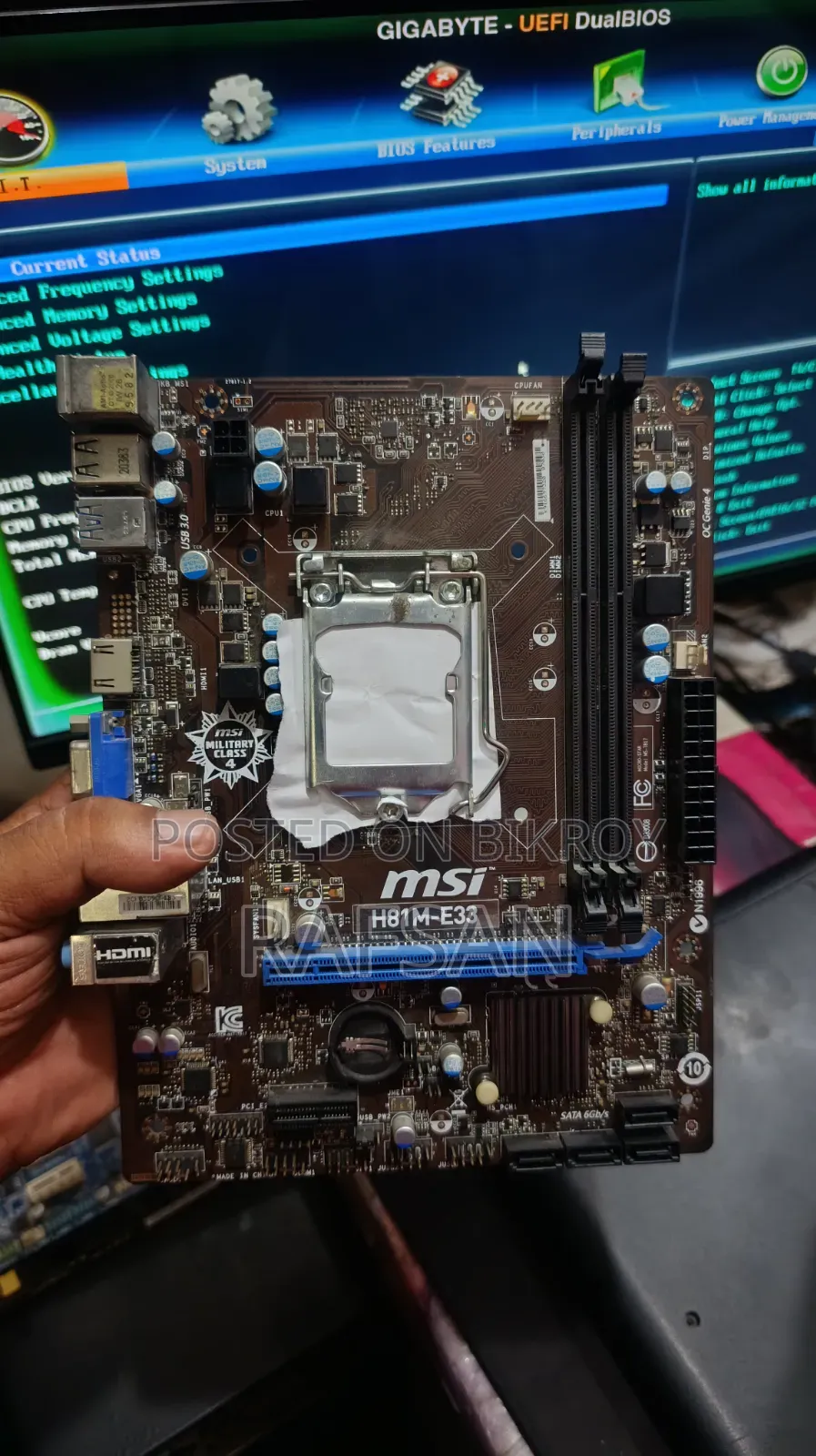 Msi H81 Hdmi Motherboard