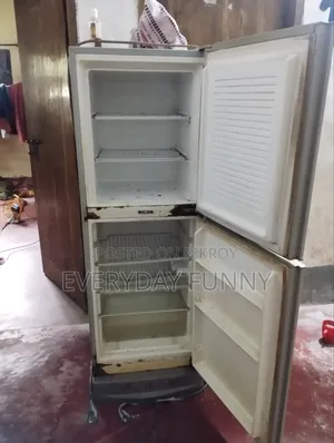 Selling a Singer Refrigerator, currently running, only the door has a slight gap