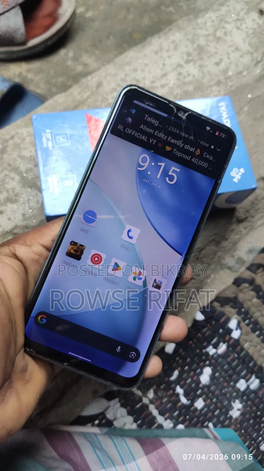 Symphony Z45 64 GB Blue