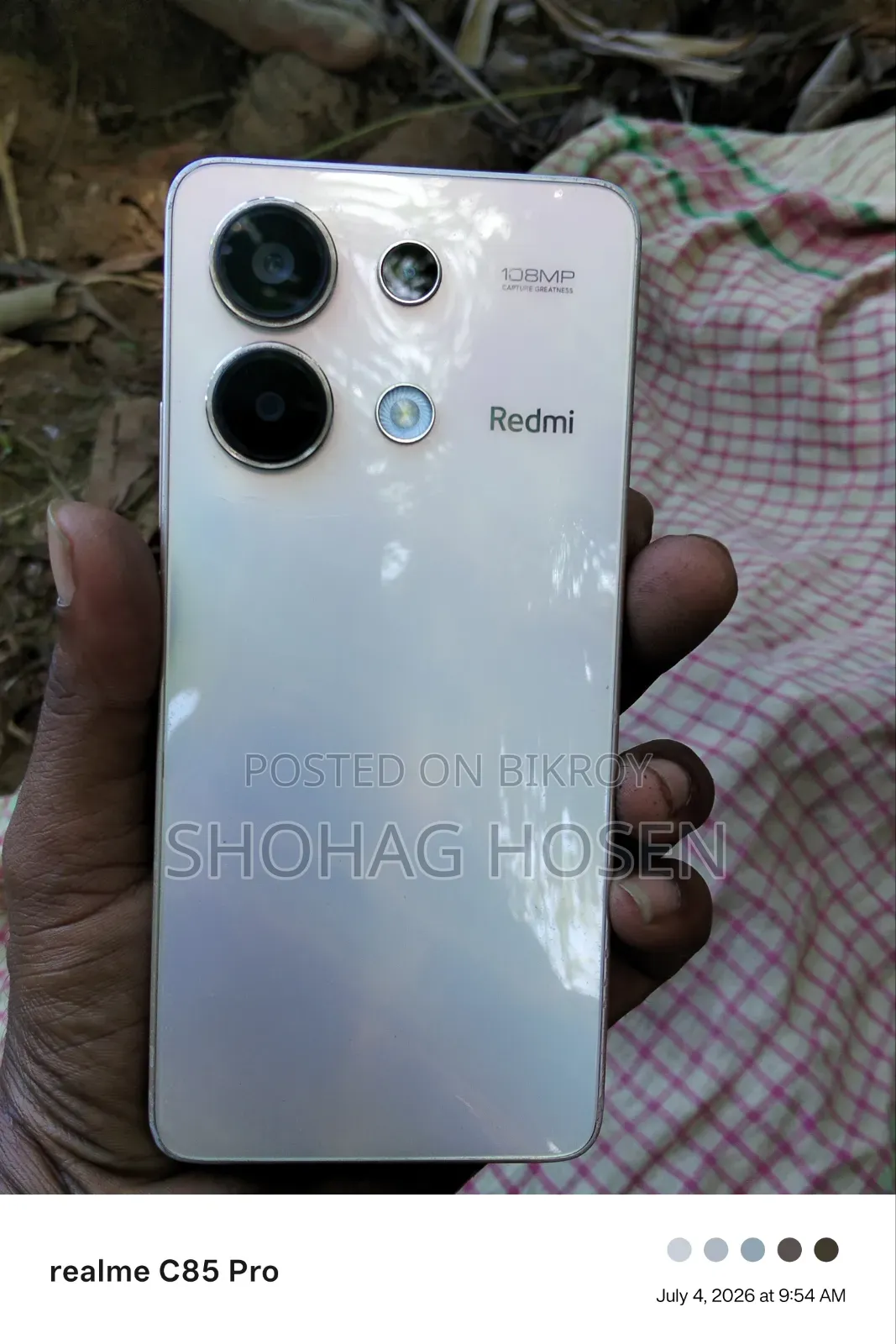 Xiaomi Redmi Note 13 256 GB Gold