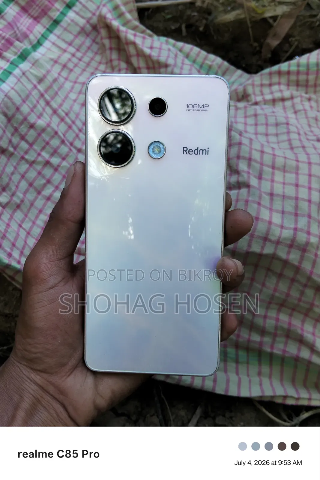 Xiaomi Redmi Note 13 256 GB Gold