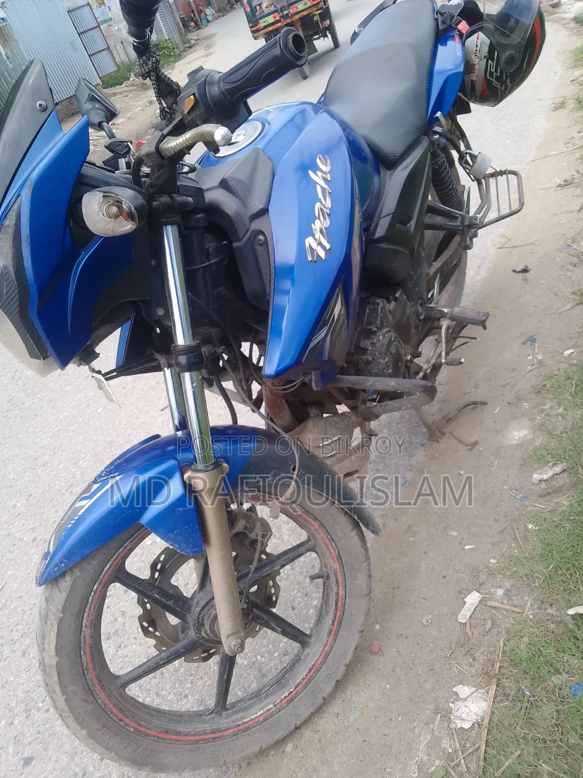 TVS Apache RTR 160 2V 2017 Blue