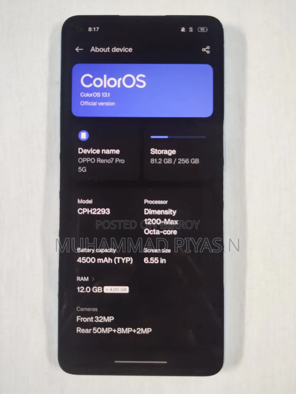 Oppo Reno7 Pro 5G 256 GB