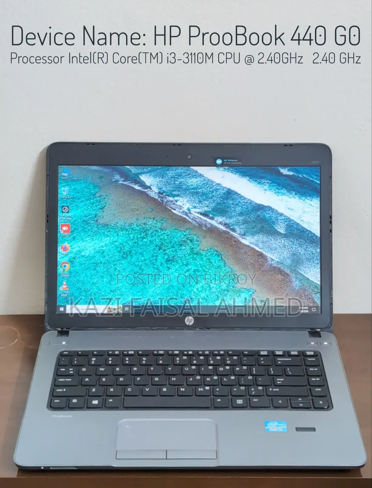 Laptop HP ProBook 440 G1 4GB Intel SSD 256GB