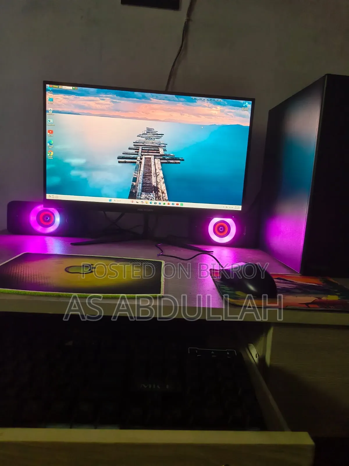 Desktop Computer 8GB AMD Ryzen 5 SSHD (Hybrid) 128GB