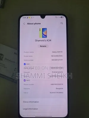 Samsung Galaxy A34 5G 256 GB Pink