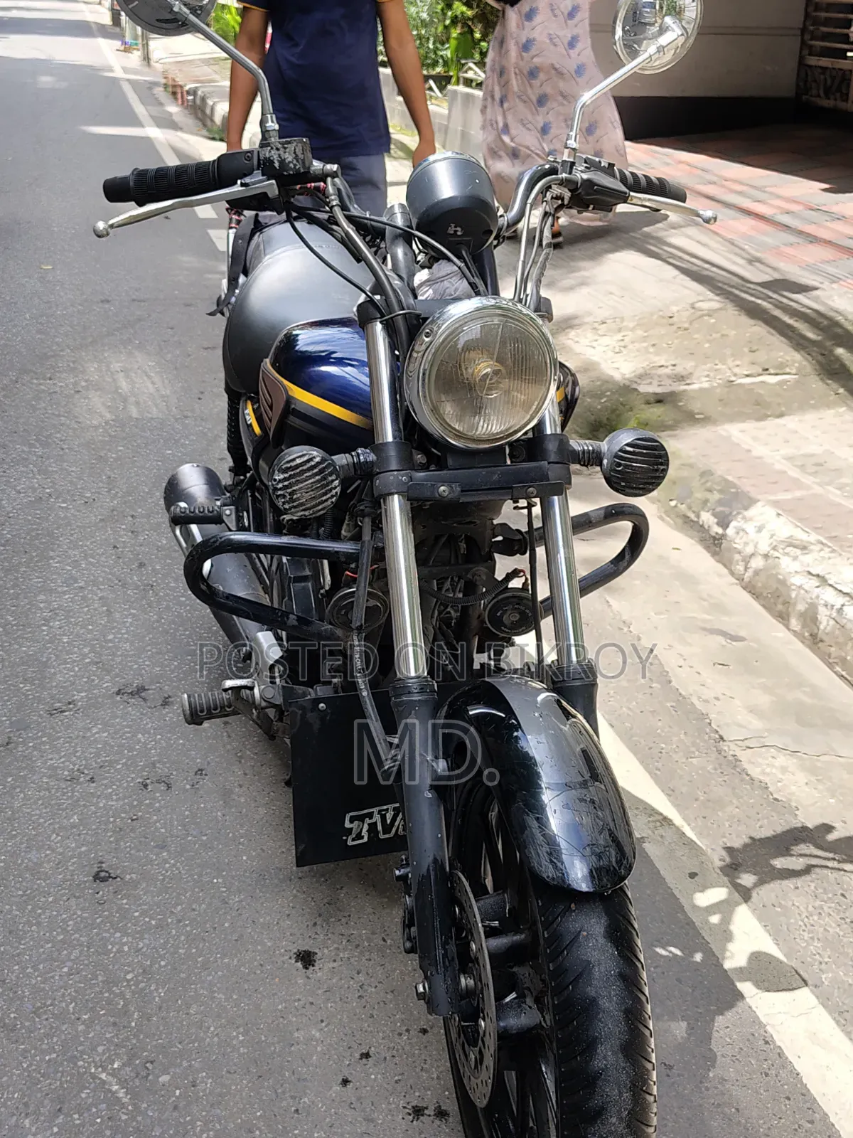 বাজাজ অ্যাভেঞ্জার ১৫০ স্ট্রিট ২০১৮ ব্লু