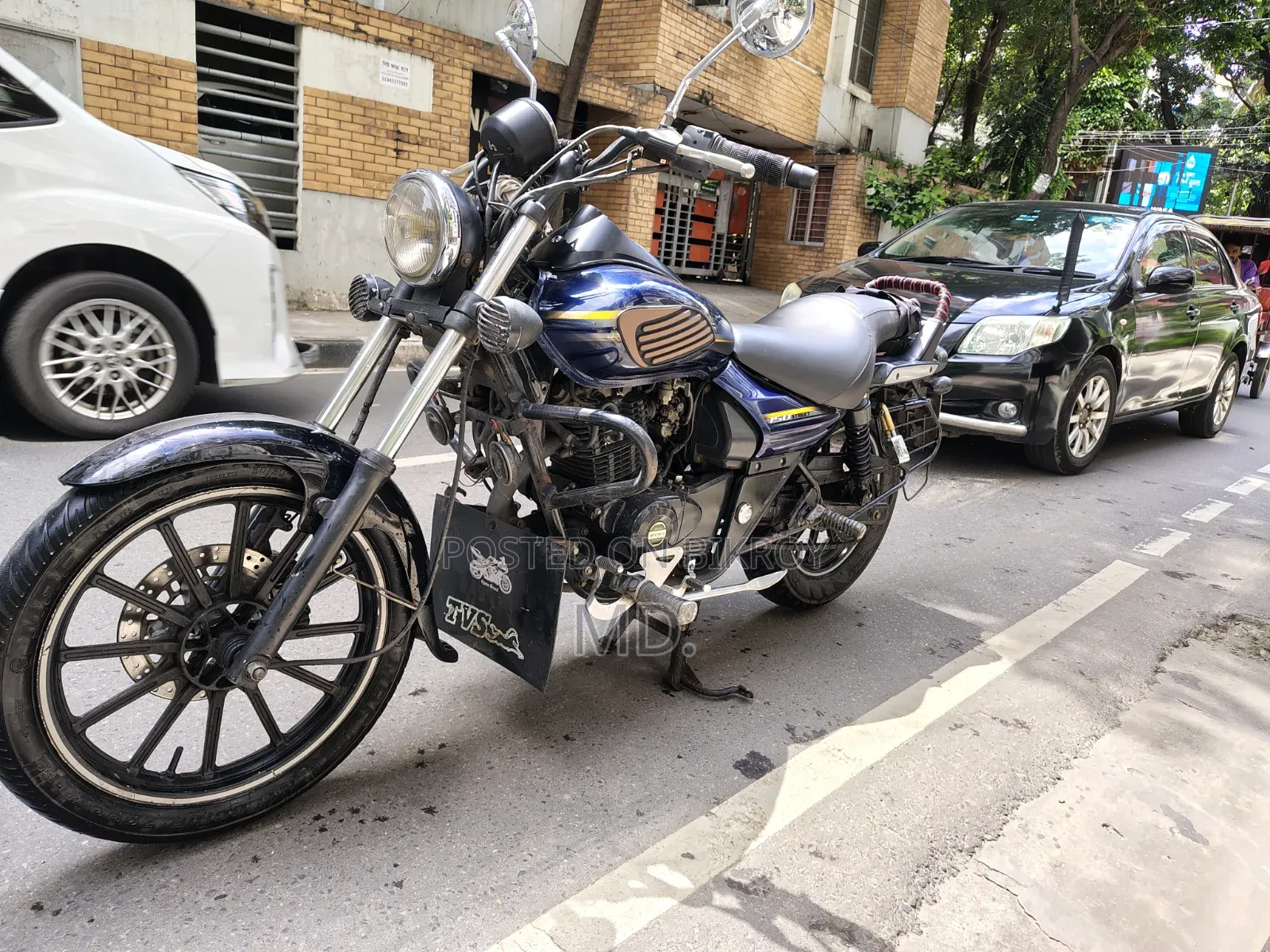 বাজাজ অ্যাভেঞ্জার ১৫০ স্ট্রিট ২০১৮ ব্লু