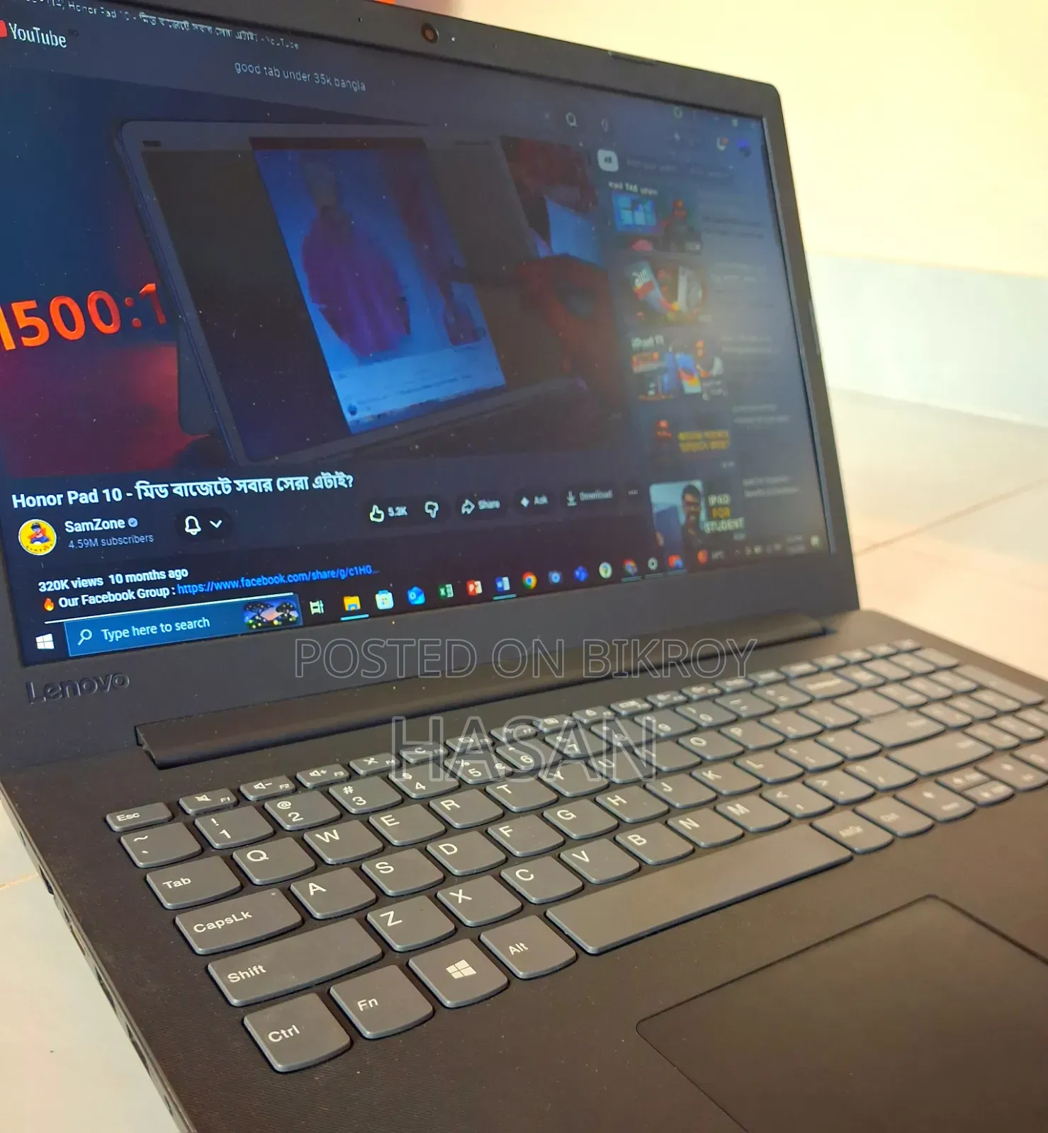 Laptop Lenovo IdeaPad 130 4GB Intel Core I3 SSD 128GB