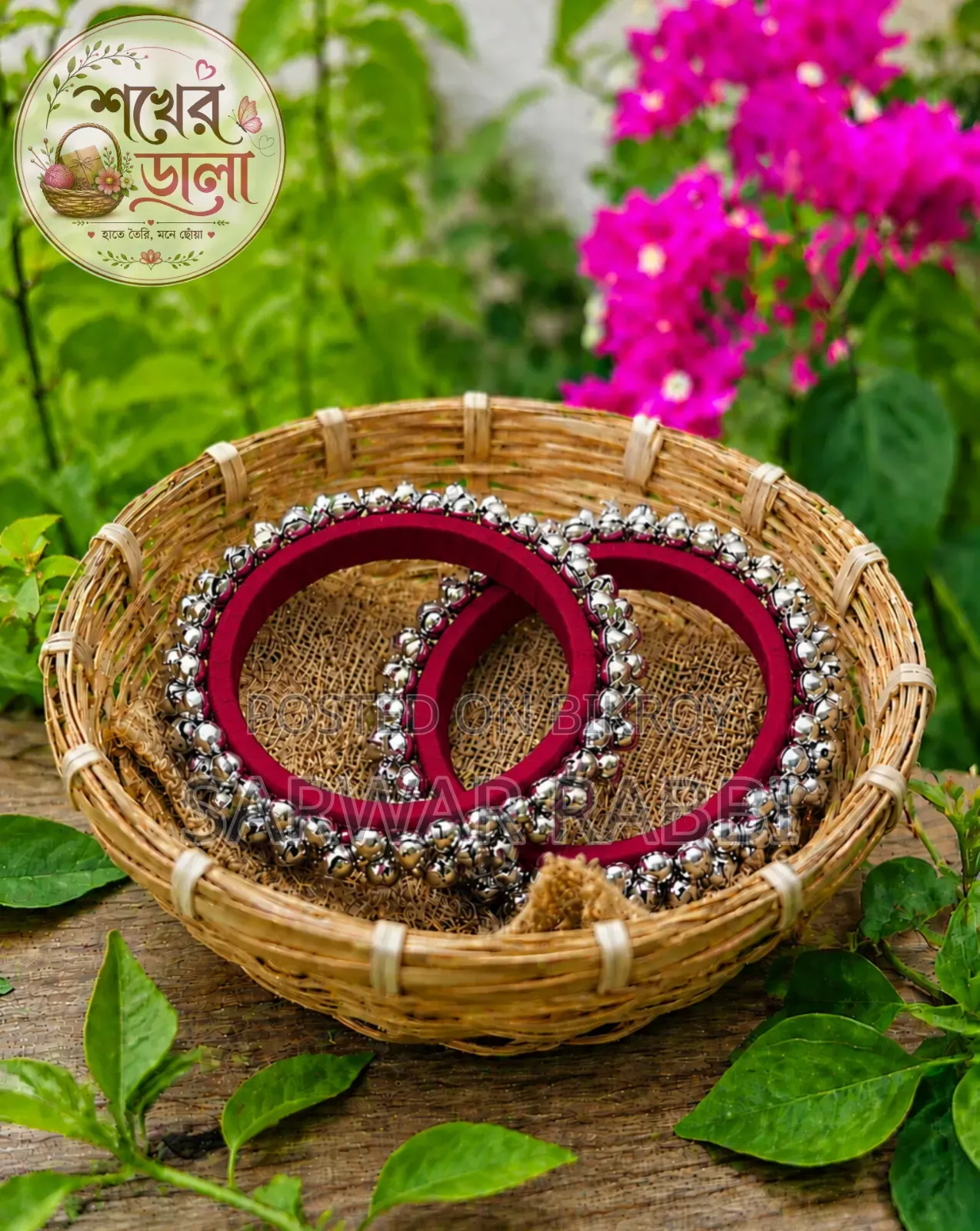 Handmade Jhumka Bangles