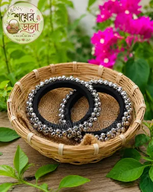 Handmade Jhumka Bangles
