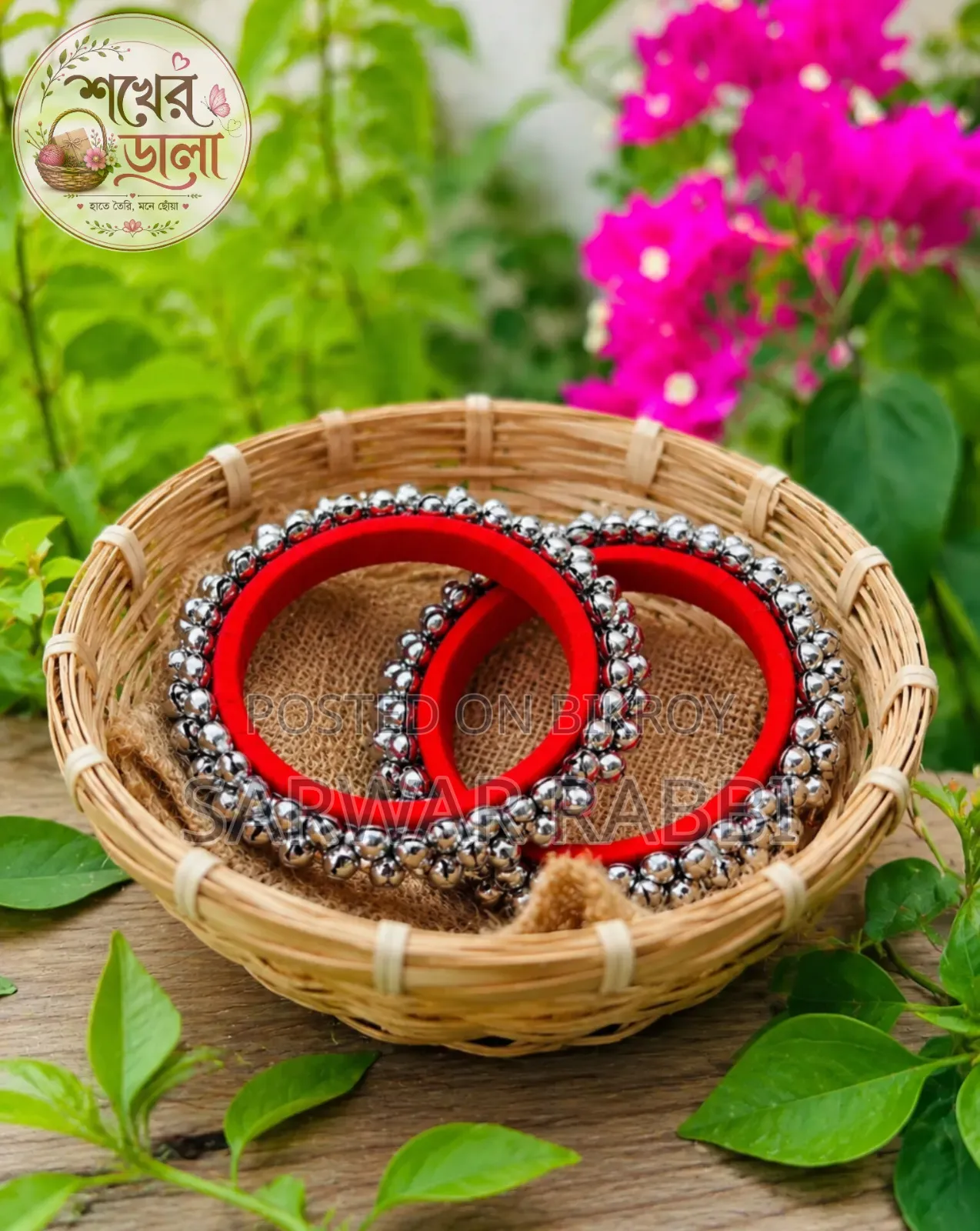 Handmade Jhumka Bangles