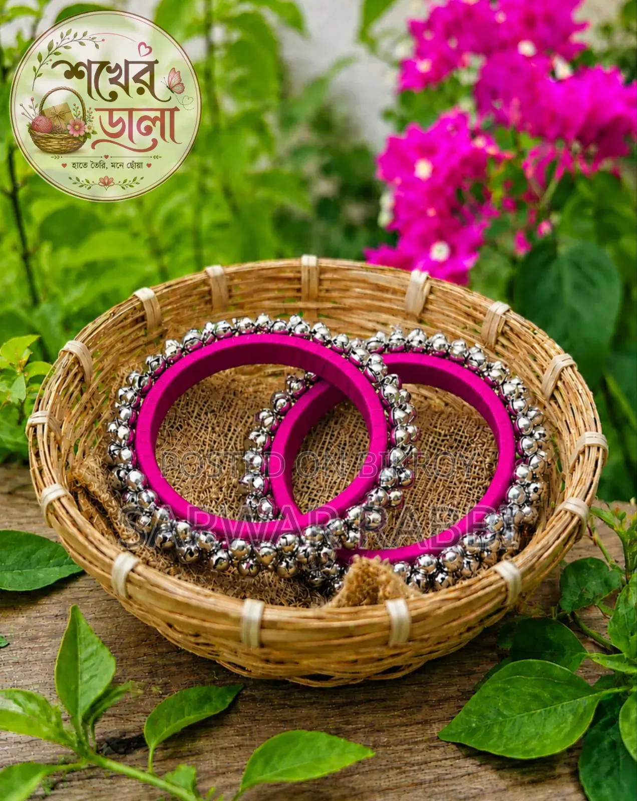 Handmade Jhumka Bangles