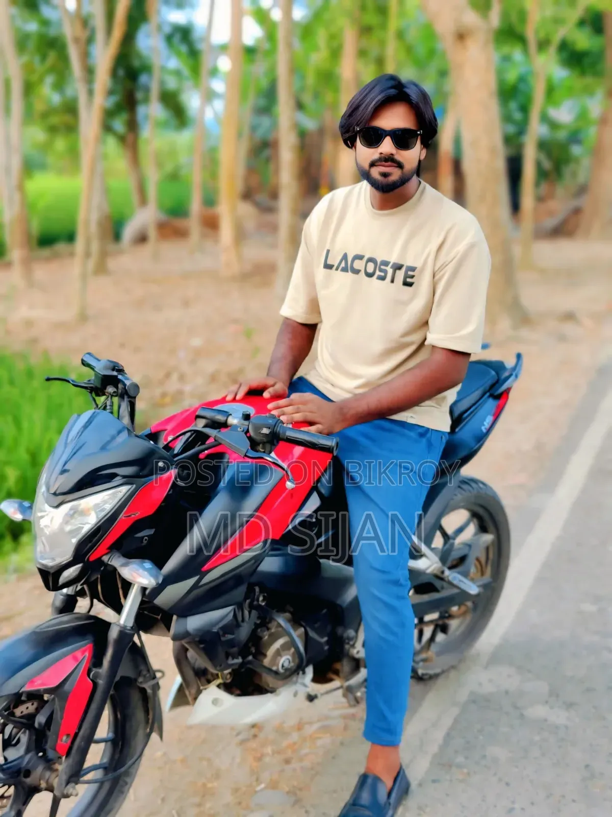 Bajaj Pulsar NS 160 2019 Red