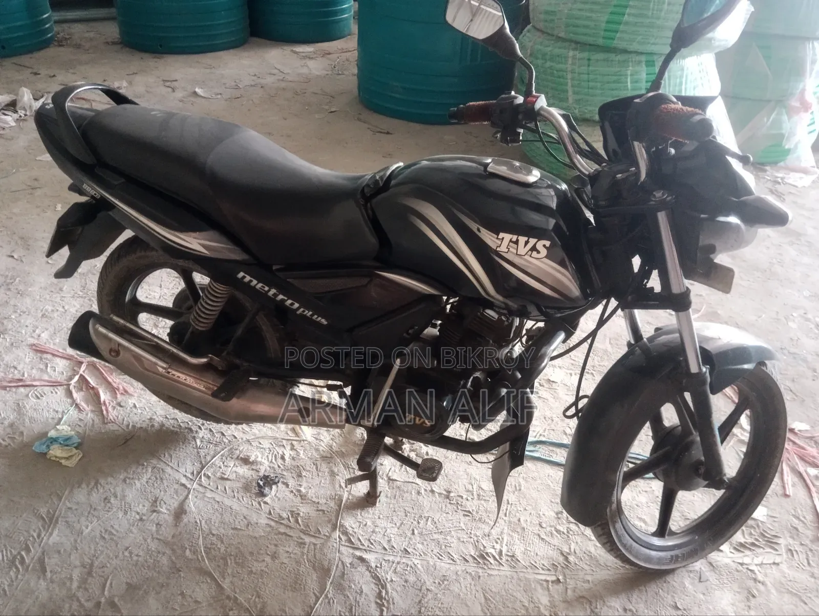 TVS Metro Plus 2016 Black