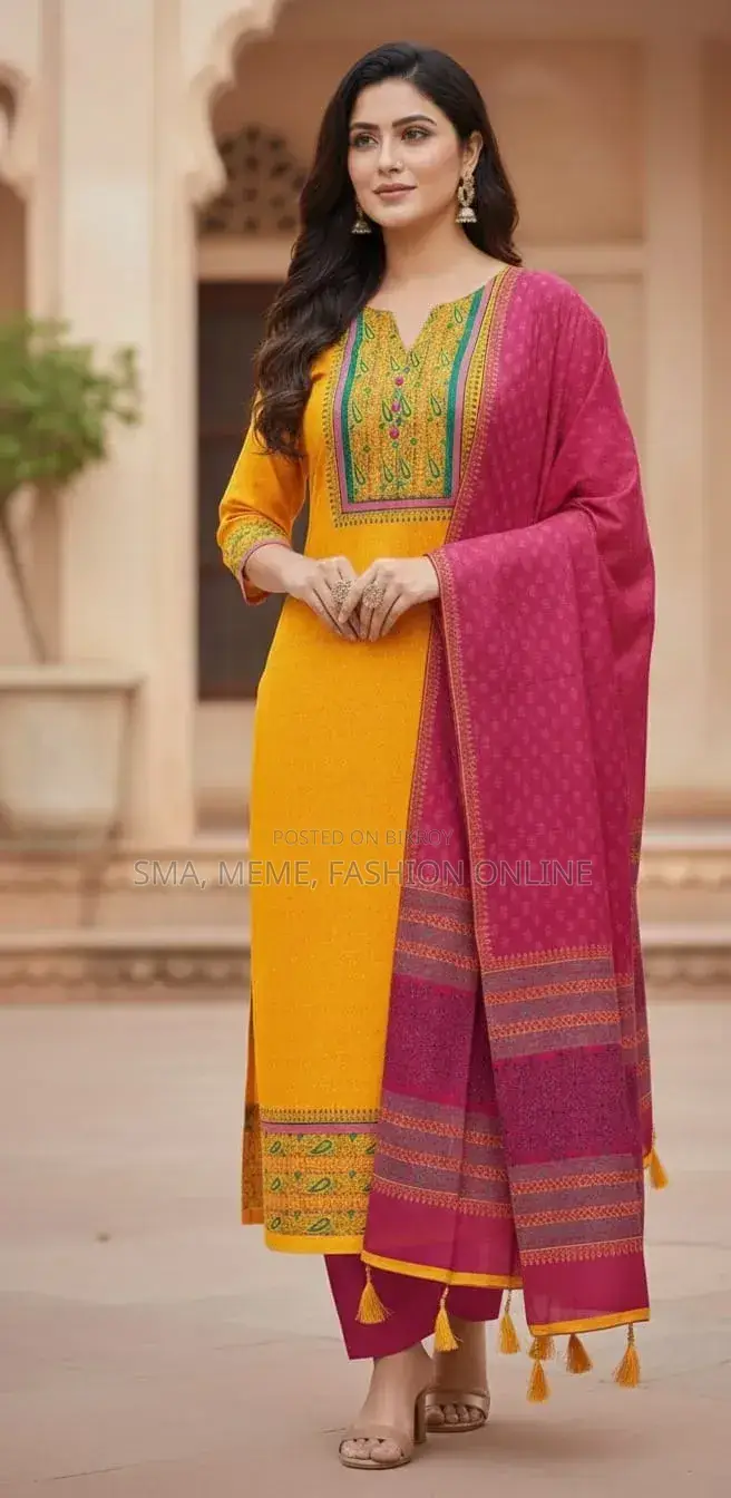 Unstitched Three Piece