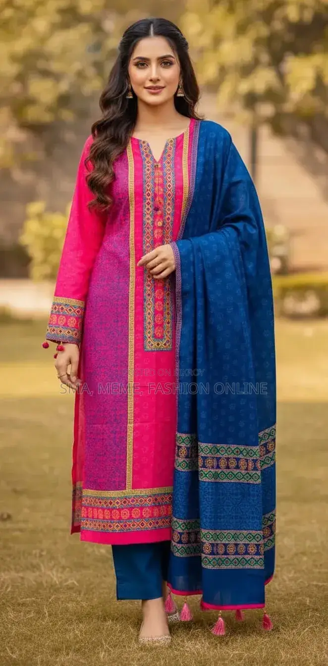 Unstitched Three Piece