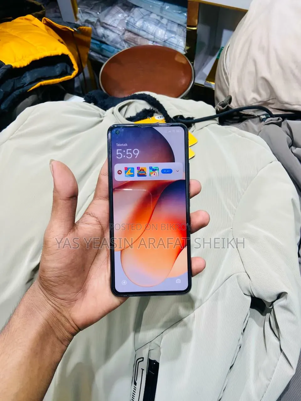 শাওমি ১১ লাইট ৫জি এনই ১২৮ জিবি