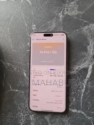 Realme 14 Pro+ 256 GB Silver