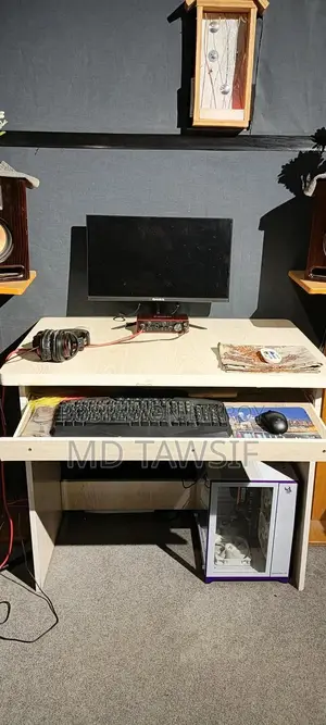 Computer Table (White Colour)