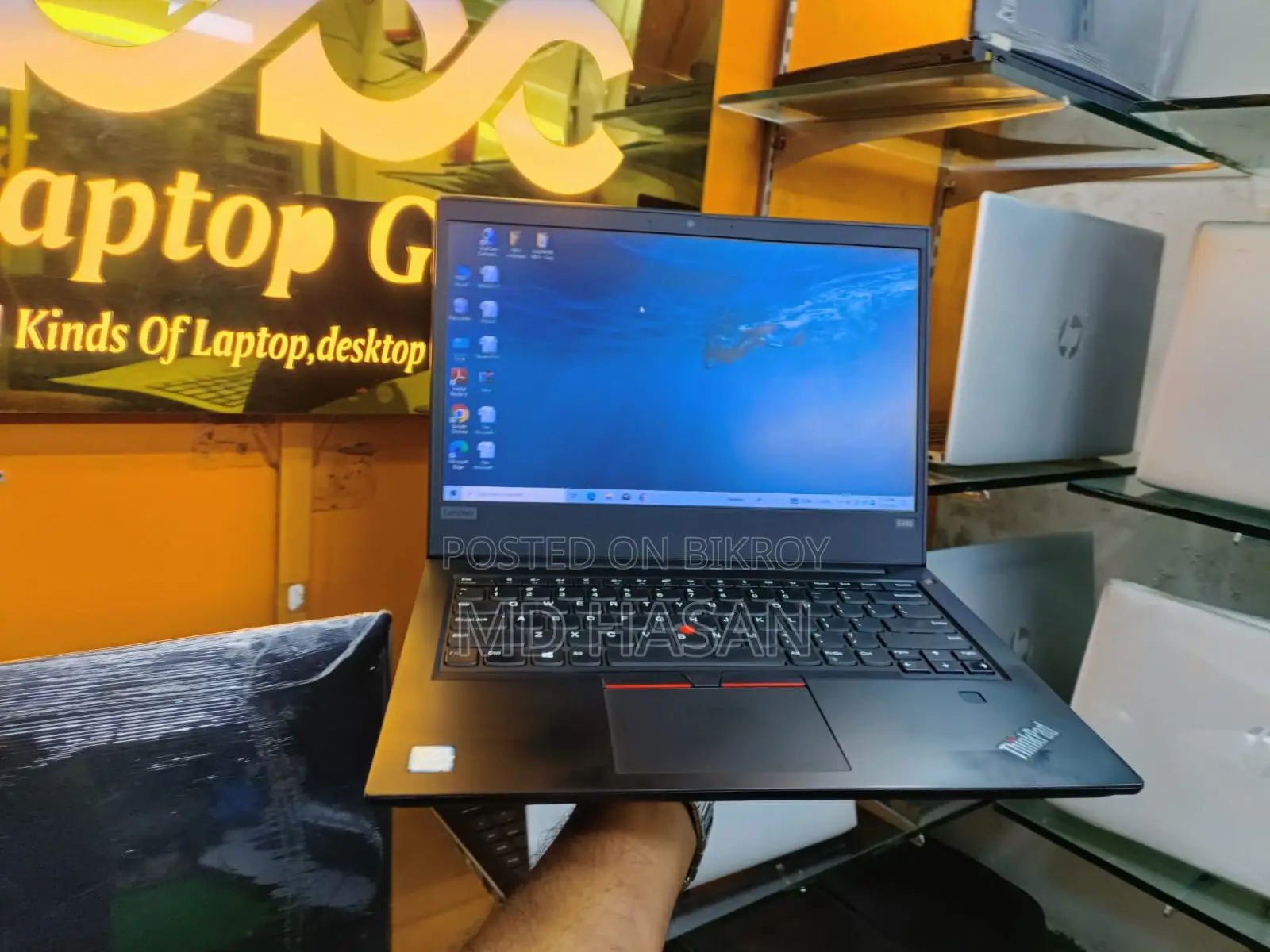 Laptop Lenovo ThinkPad T490s 8GB Intel Core I5 SSD 256GB