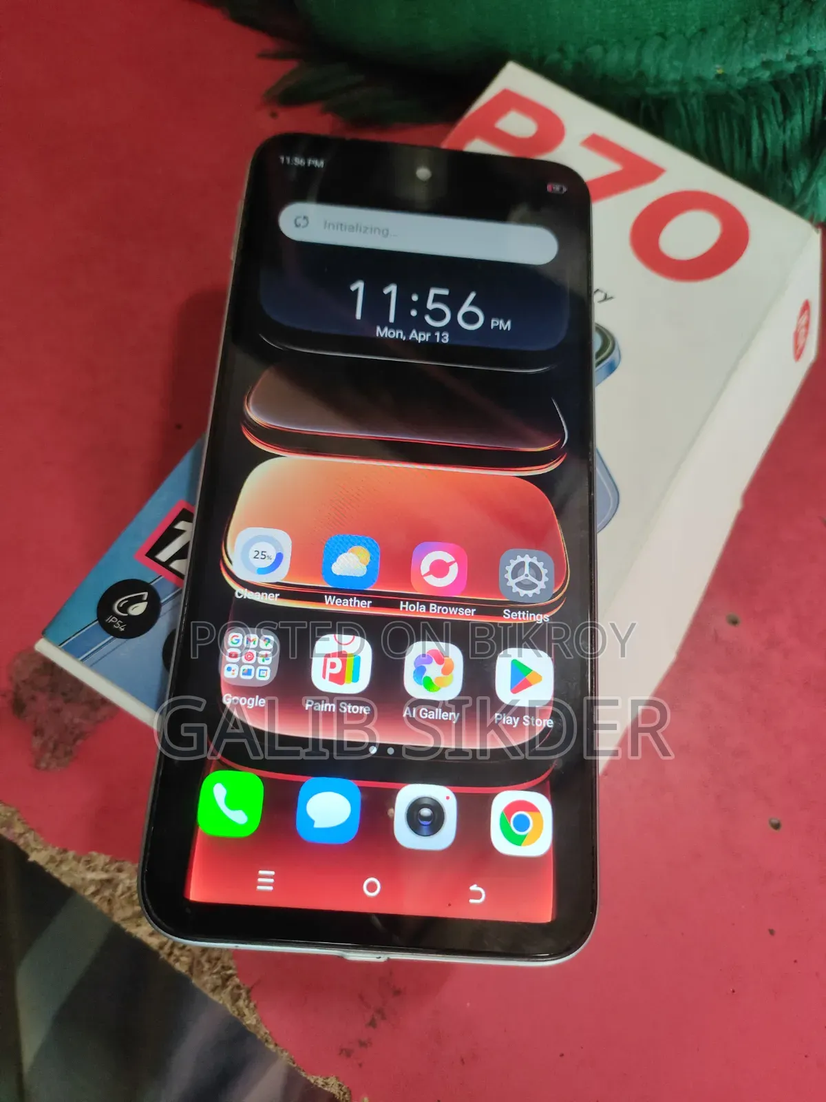 Itel P70 64 GB Silver