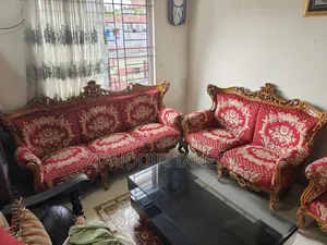 Gorgeous Teak Wood Sofa Set