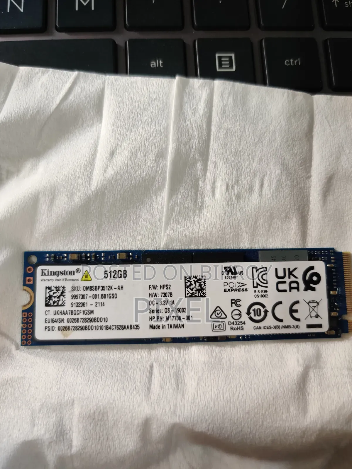 Kingston 512gb Nvme
