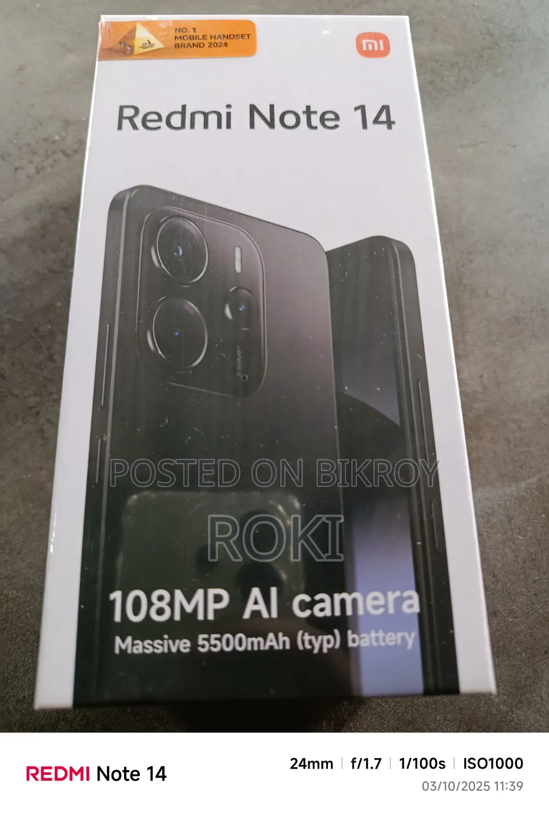 Xiaomi Redmi Note 14 4G 256 GB Green
