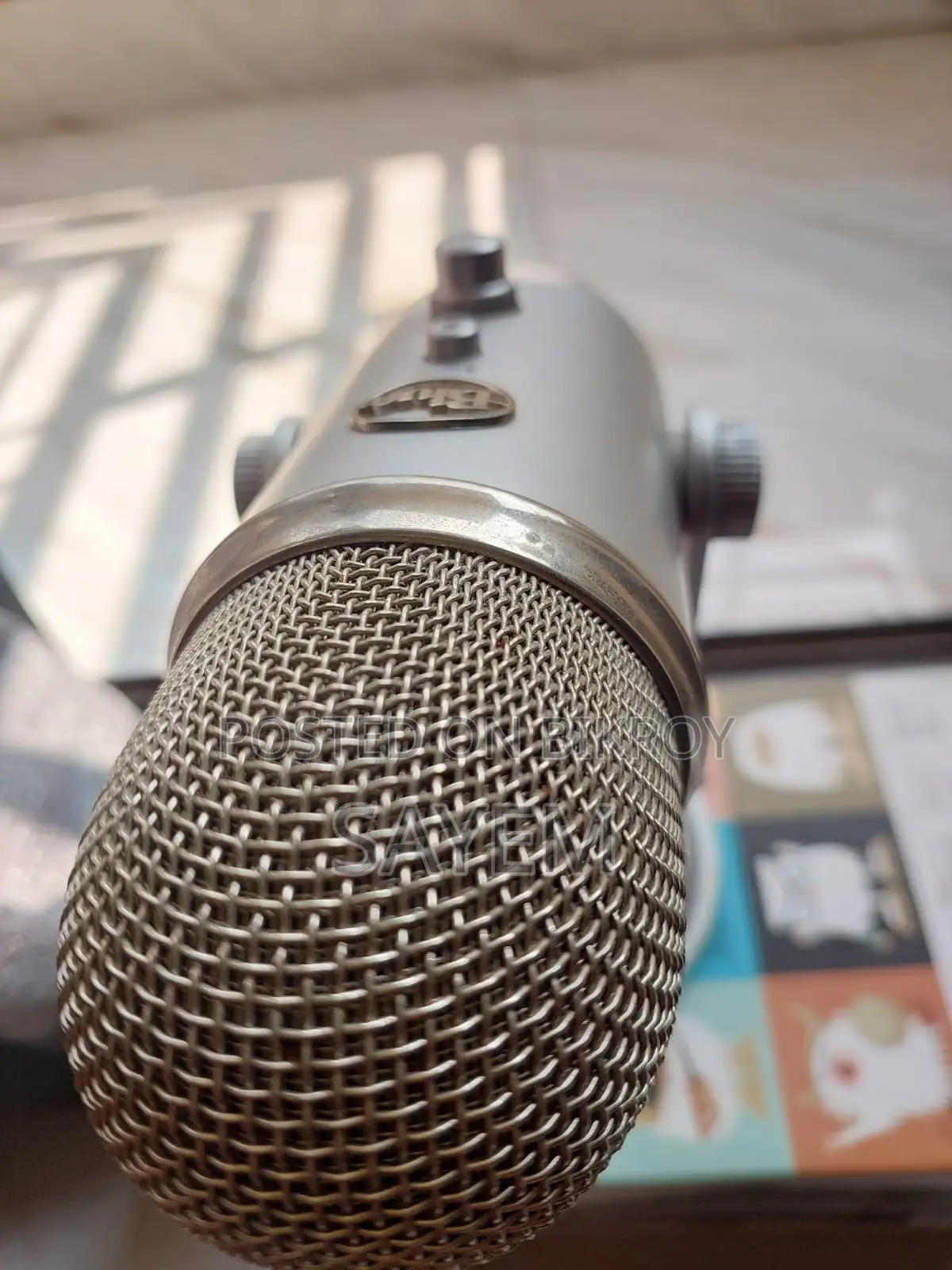Original Blue Yeti Silver Usb Microphone (Amazon Usa)