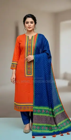 Unstitched Three Piece