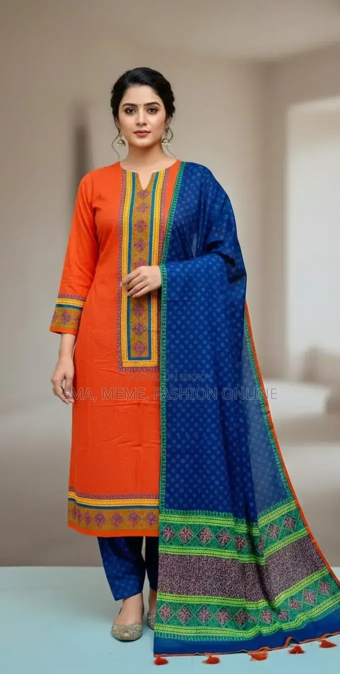 Unstitched Three Piece
