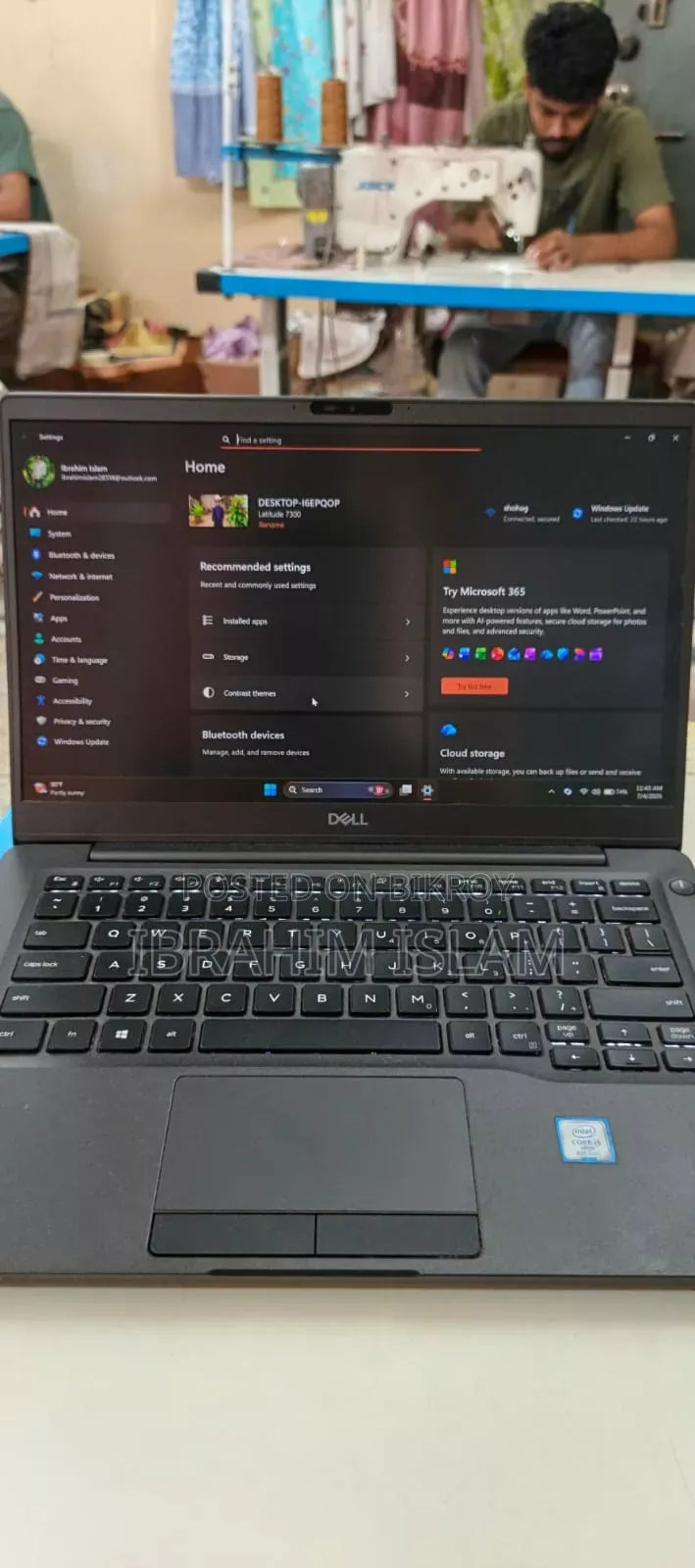 Laptop Dell Latitude 7300 8GB Intel Core i5 SSD 256GB