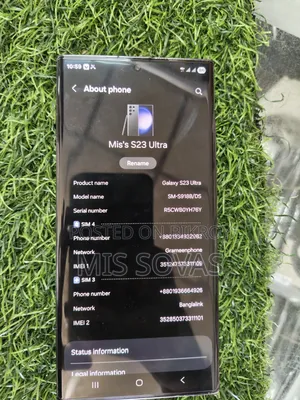 Samsung Galaxy S23 Ultra 256 GB Black
