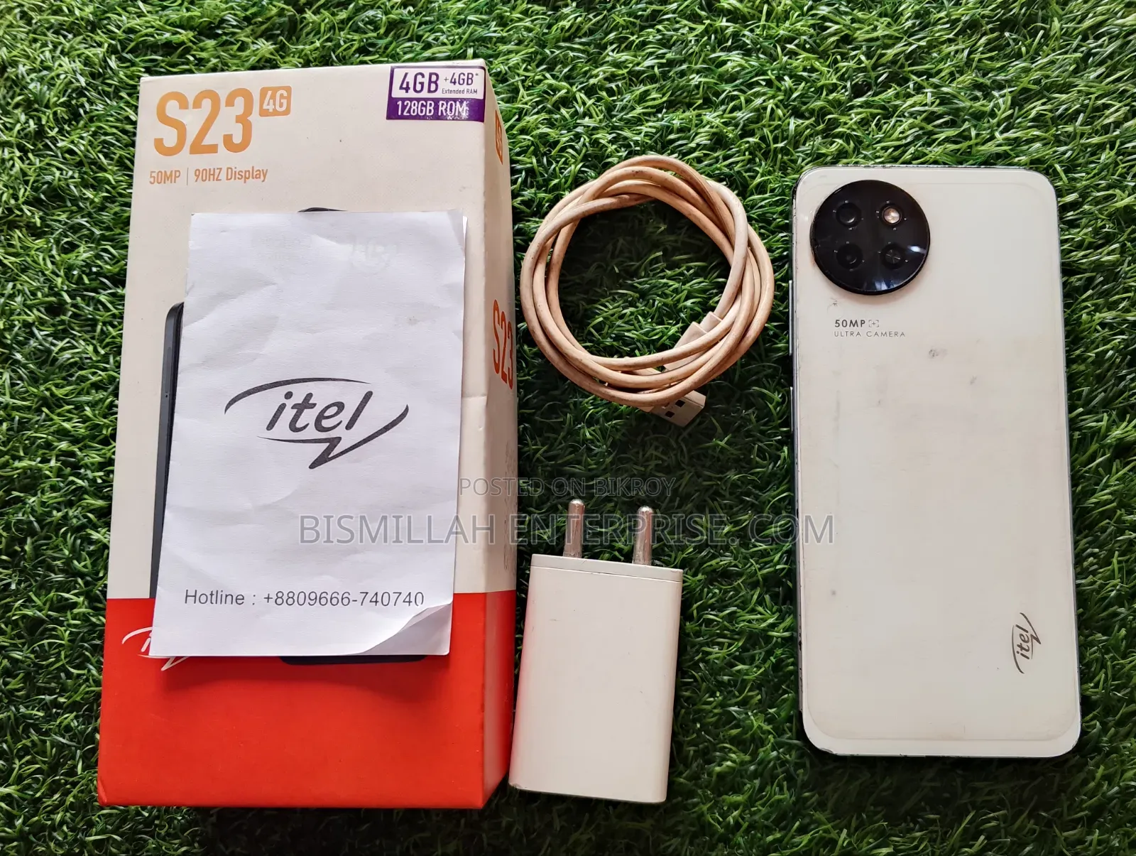 Itel S23 128 GB White