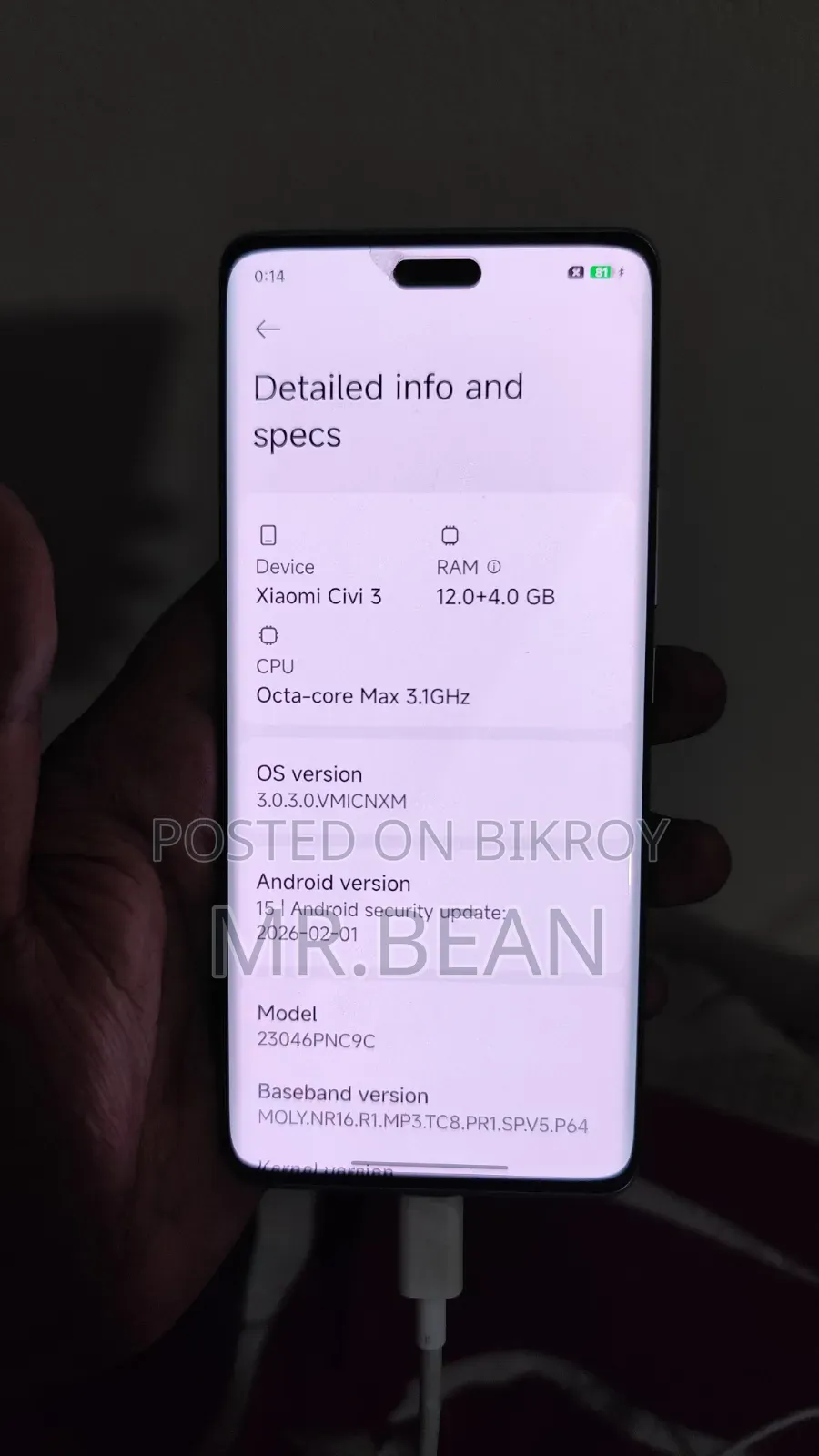 Xiaomi Civi 3 256 GB