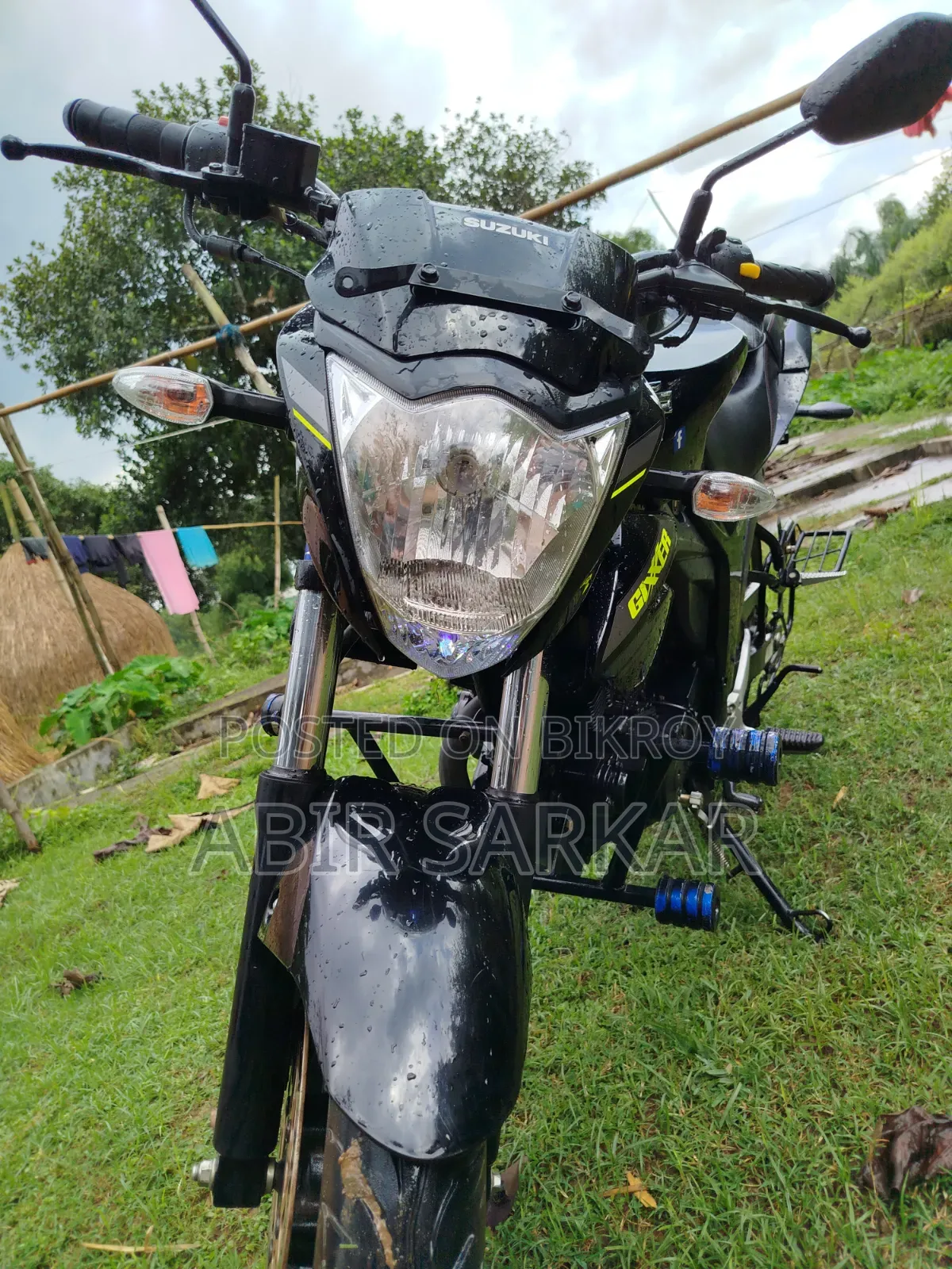 New Suzuki Gixxer Monotone 2025 Black