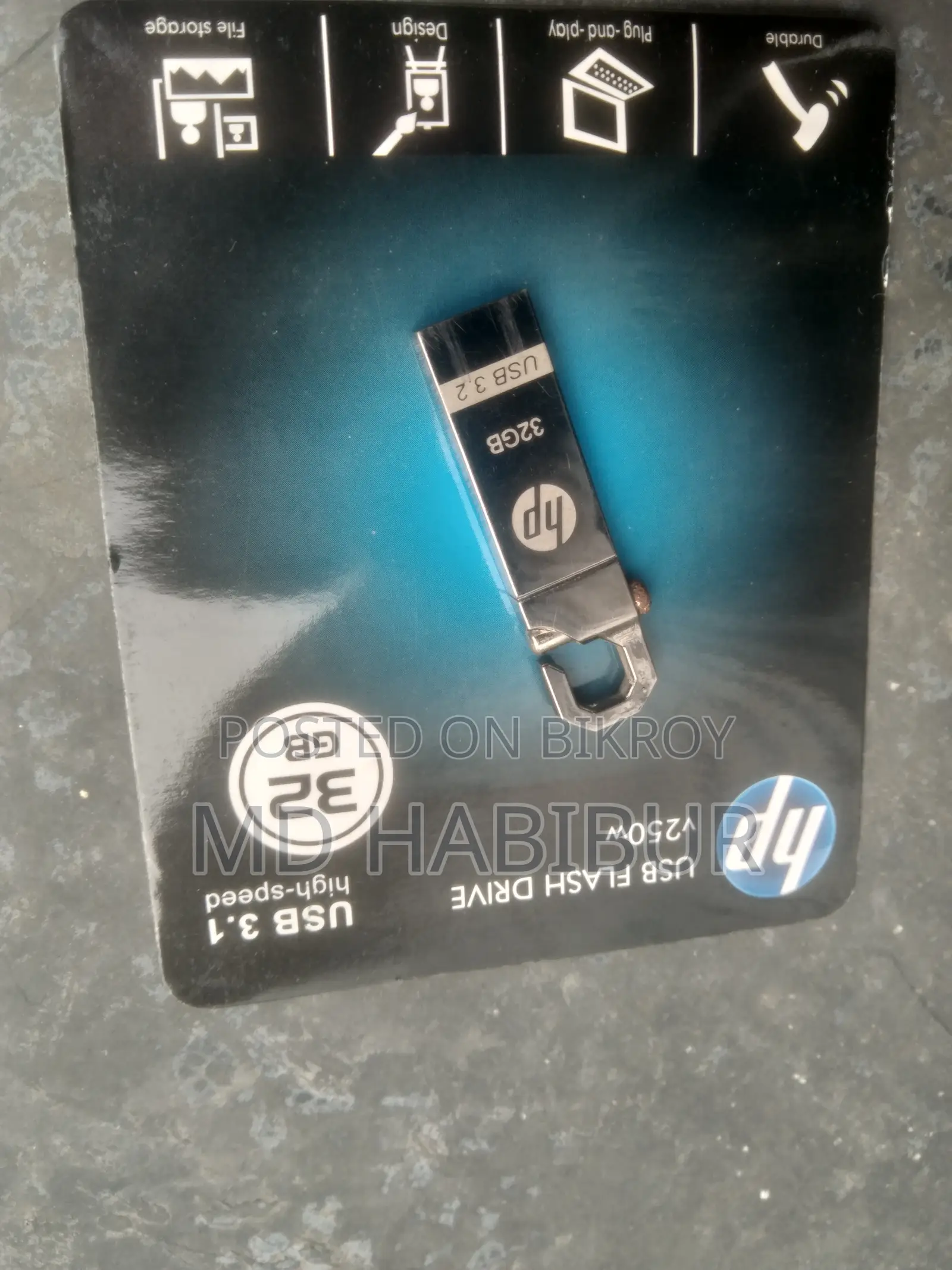 HP 32GB Pen Drive & Bluetooth 5.1 Dongle Combo