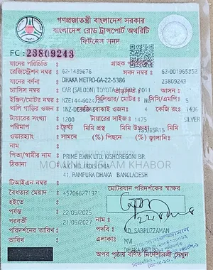 Toyota Axio 2011 Silver