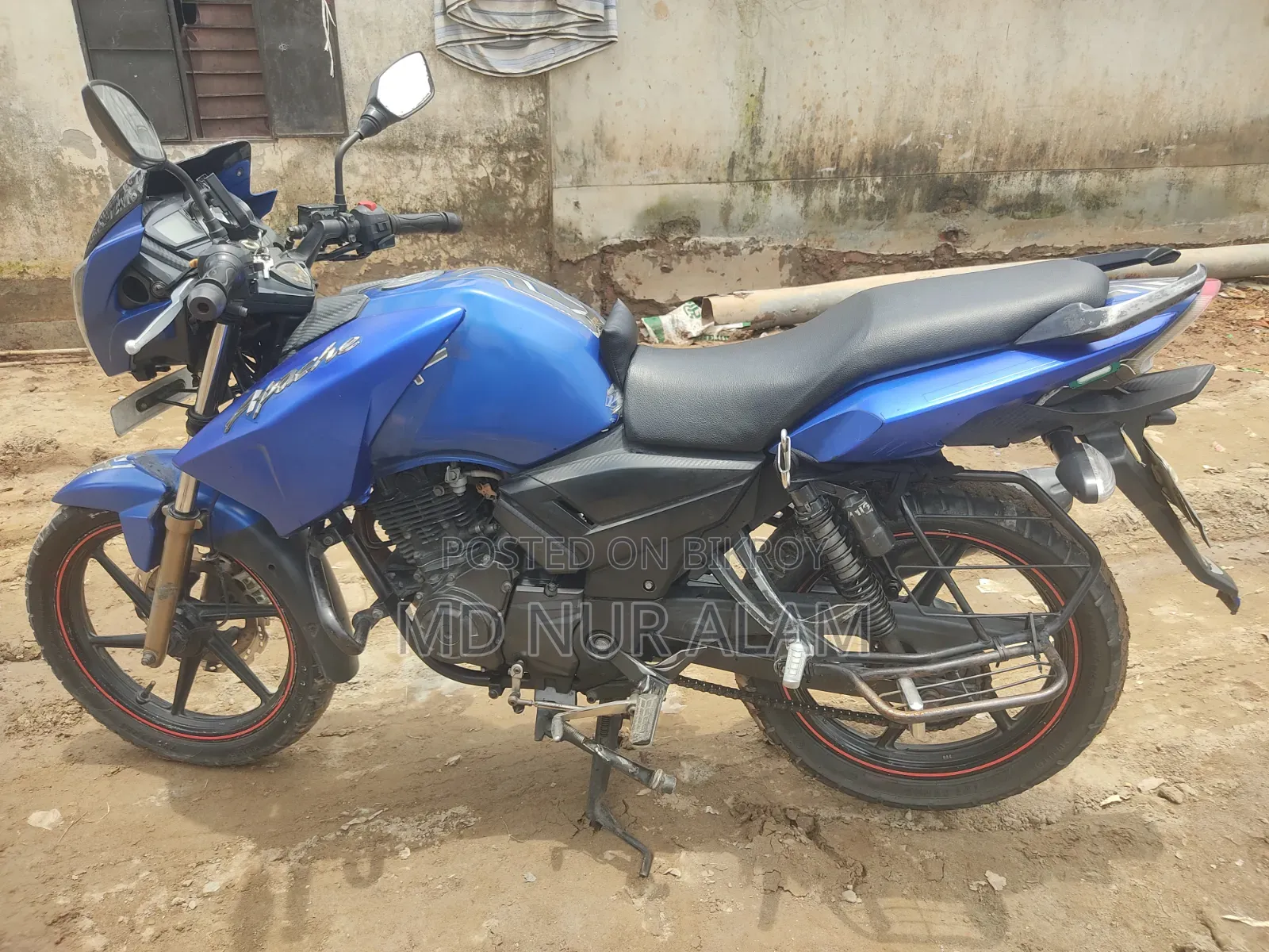 TVS Apache RTR 160 2V 2017 Blue