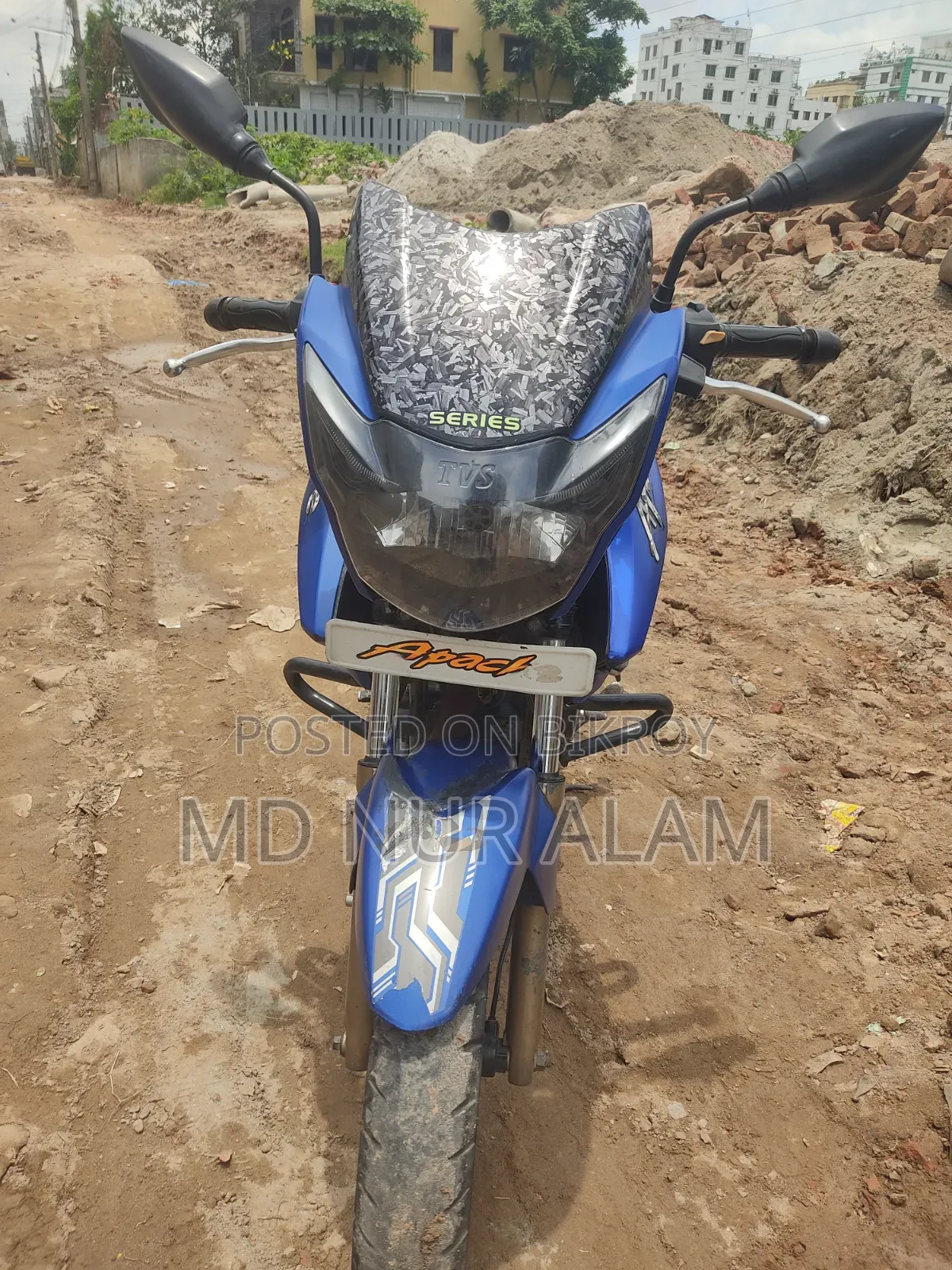 TVS Apache RTR 160 2V 2017 Blue