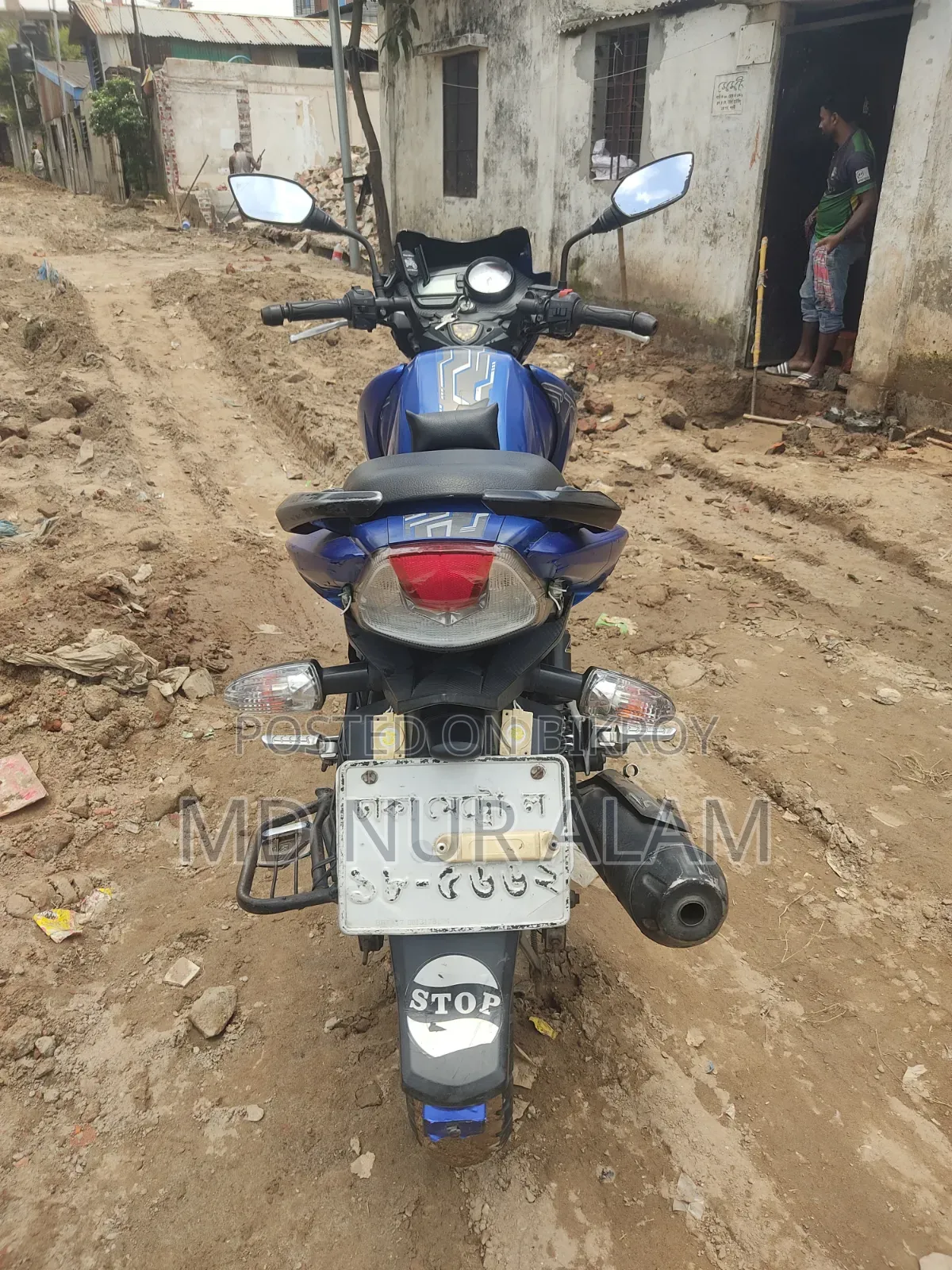 TVS Apache RTR 160 2V 2017 Blue