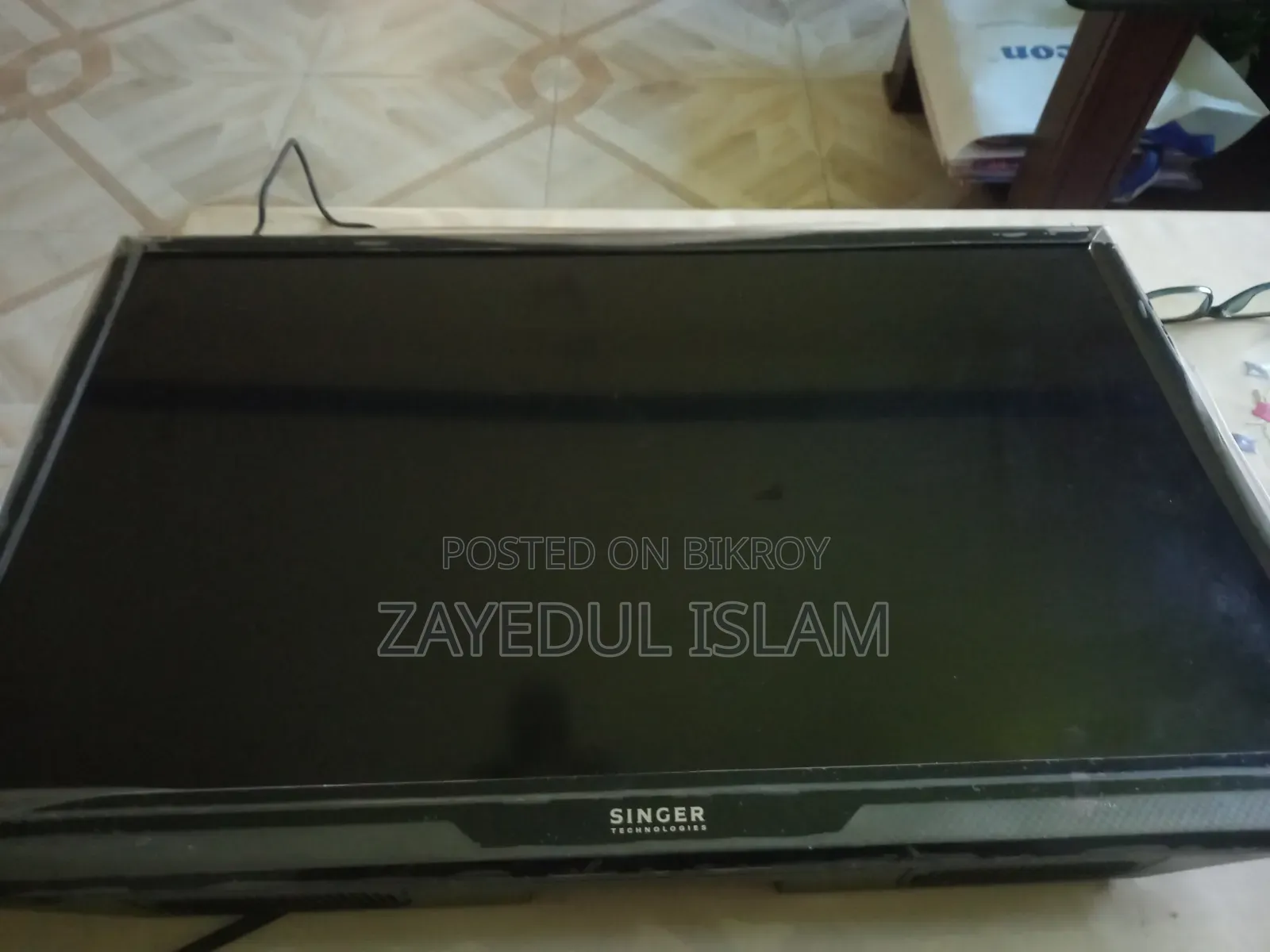 Singer 24" LED TV (SLE24B2600TC) – Excellent Condition