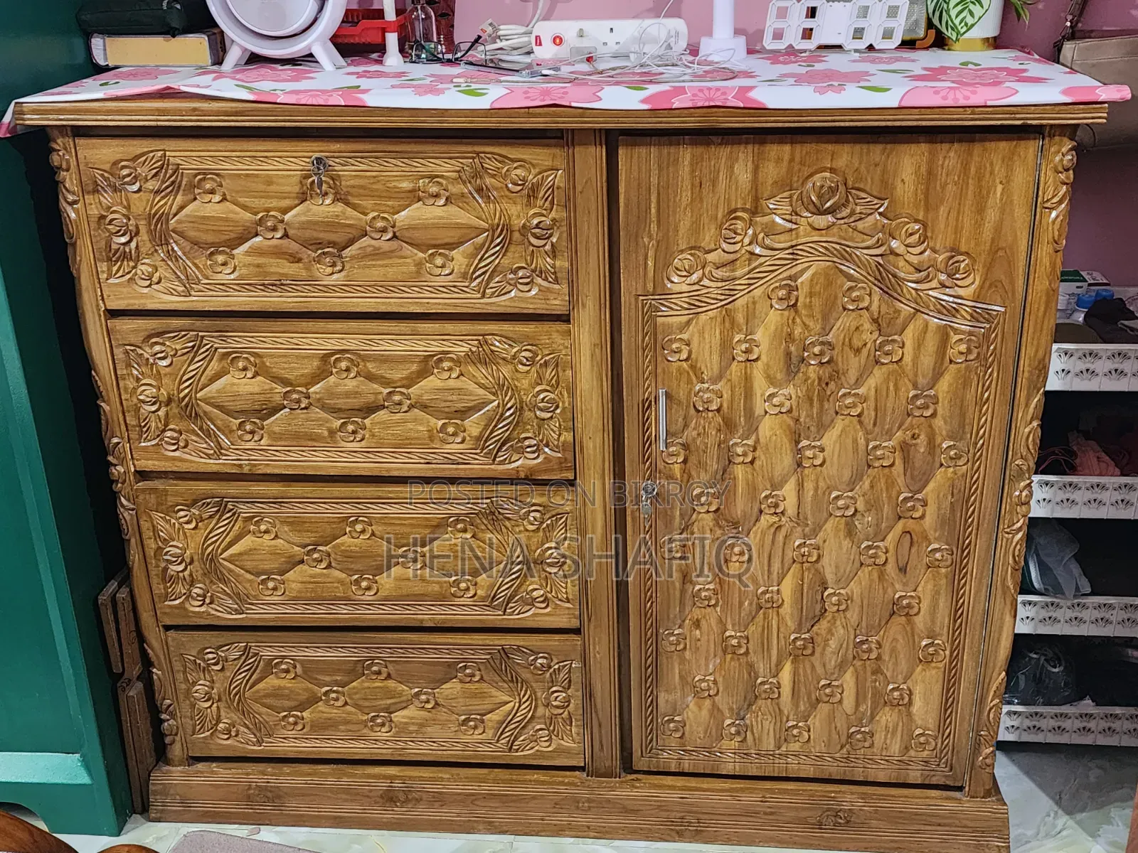 Teak Wood Wardrobe