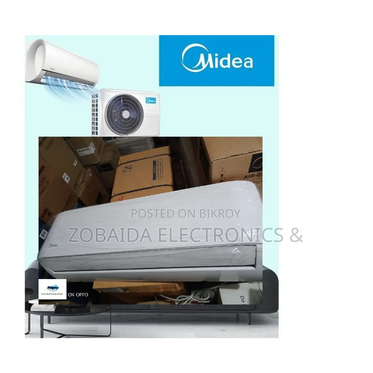 Midea MSM-18cr NLP 1.5 Ton Wall Type Ac Price in Bangladesh